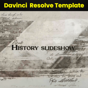 History Slideshow for DaVinci Resolve free download